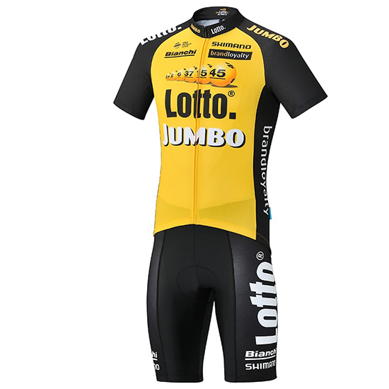 Maglia Lotto Jumbo Manica Corta 2017 giallo